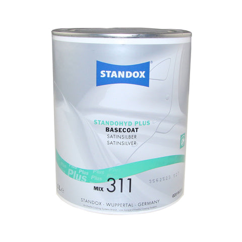 Standox Standohyd PLUS Basislack MIX 311 Satinsilber 1L Dose
