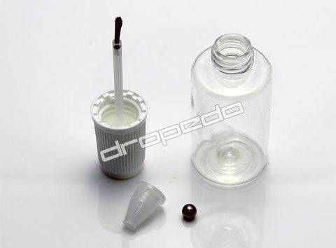 Lackstift für SUZUKI MOTORRAD YC3 GLASS WHITE 20ml + 20ml Klarlack
