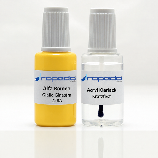 Lackstift-Set für Alfa Romeo 258A Giallo Ginestra