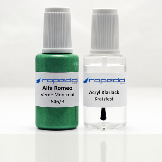 Lackstift-Set für Alfa Romeo 646/B Verde Montreal