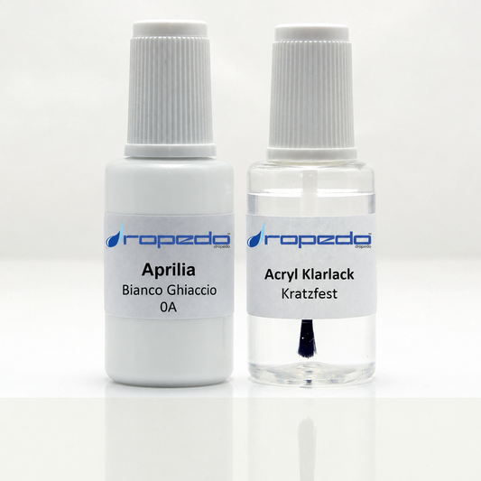 Lackstift-Set für Aprilia 0A Bianco Ghiaccio