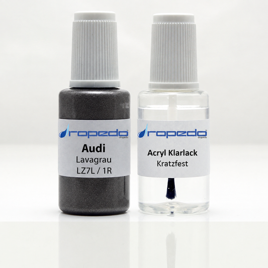 Lackstift-Set für Audi 1R Lavagrau