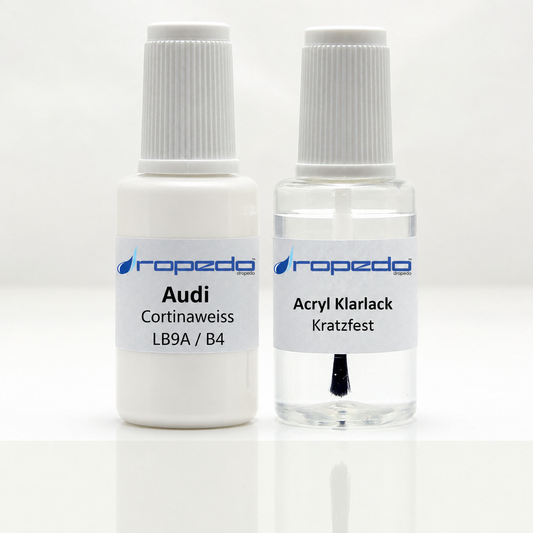 Lackstift-Set für Audi B4 Cortinaweiß