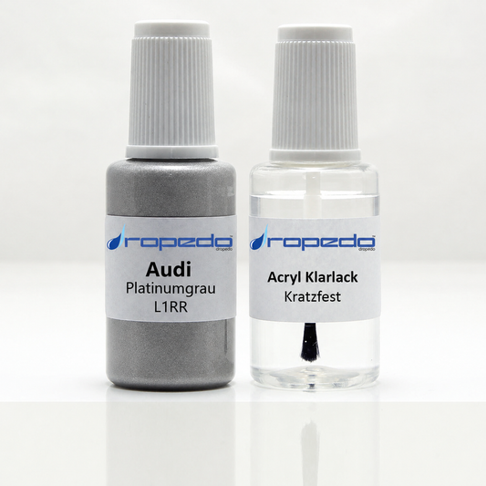 Lackstift-Set für Audi L1RR Platinumgrau