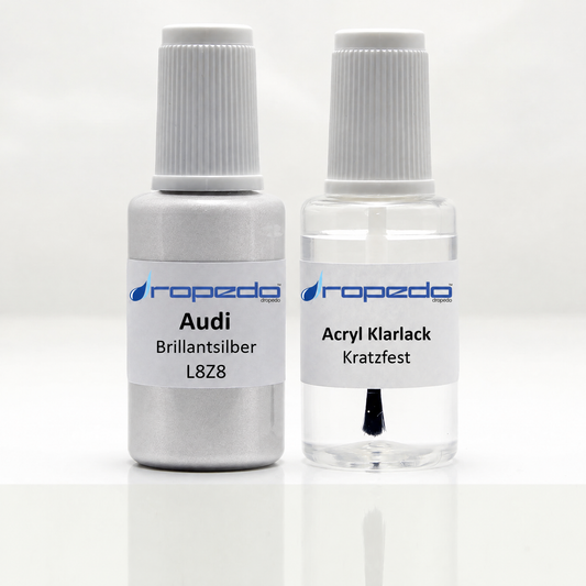 Lackstift-Set für Audi L8Z8 Brillantsilber
