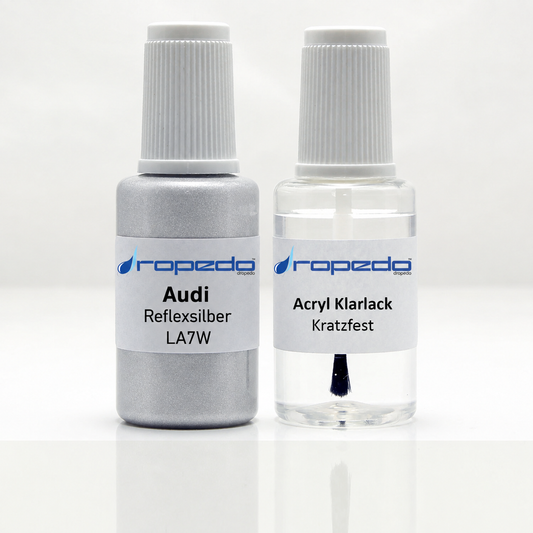 Lackstift-Set für VW 8E Reflexsilber Reflex Silver