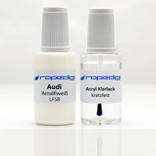 Lackstift-Set für Audi LF5B Amalfiweiß