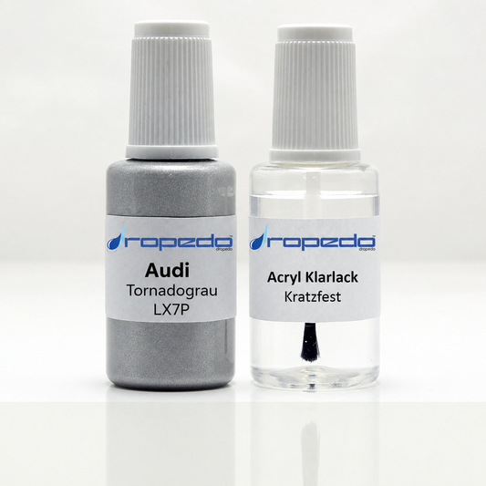 Lackstift-Set für Audi LX7P Tornadograu