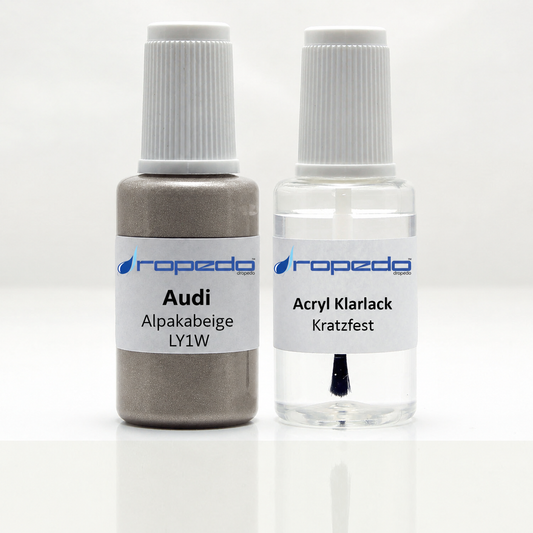 Lackstift-Set für Audi LY1W Alpakabeige