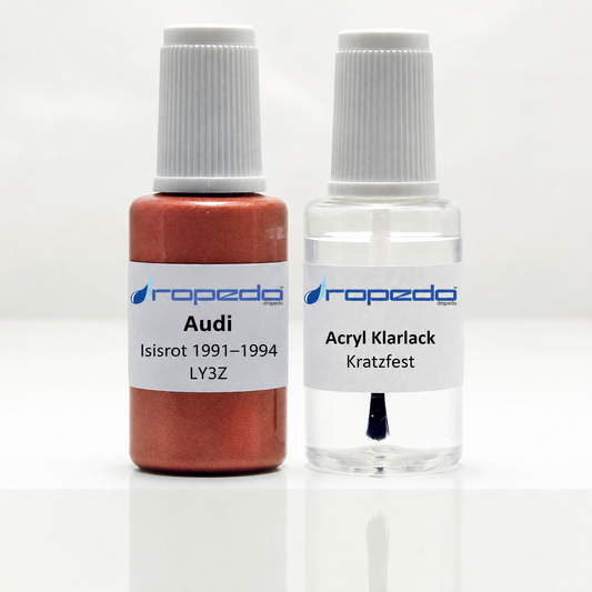 Lackstift-Set für Audi LY3Z Isisrot 9 94