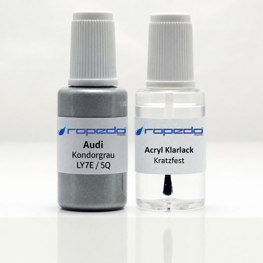 Lackstift-Set für Audi LY7E Kondorgrau