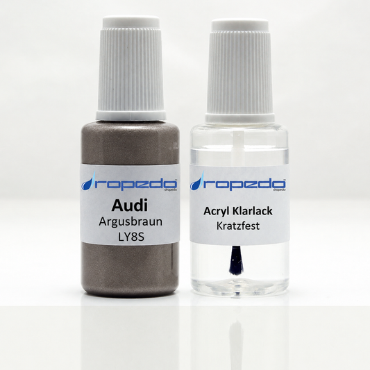 Lackstift-Set für Audi LY8S Argusbraun