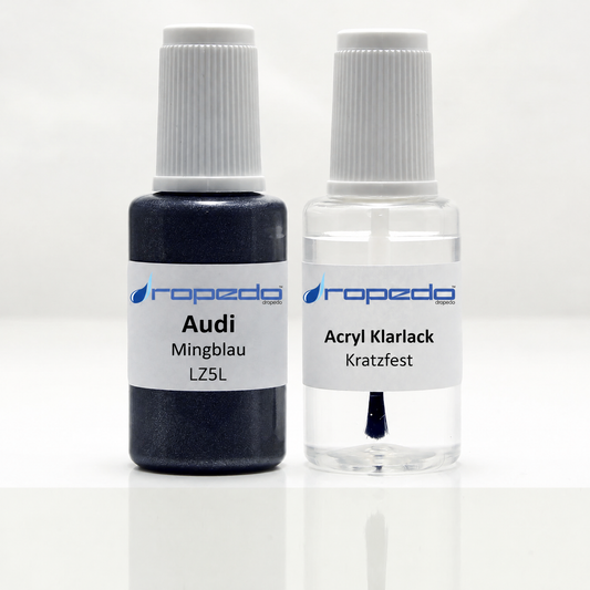 Lackstift-Set für Audi LZ5L Mingblau