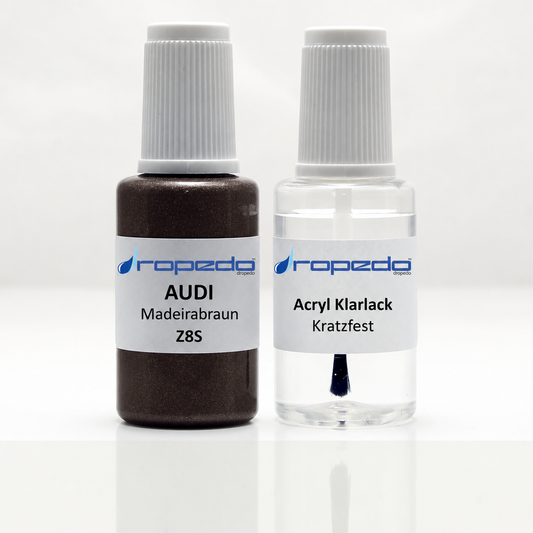 Lackstift-Set für Audi LZ8S Madeirabraun