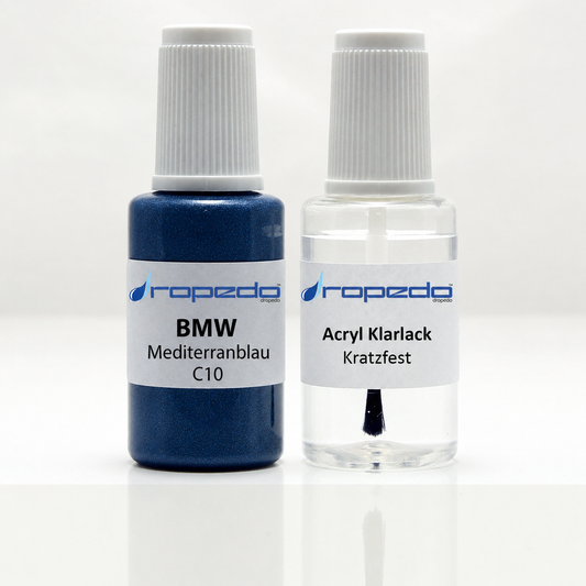 Lackstift-Set für BMW C10 Mediterranblau
