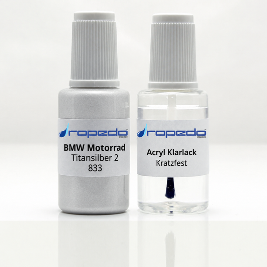 Lackstift-Set für BMW 833 Titansilber 2