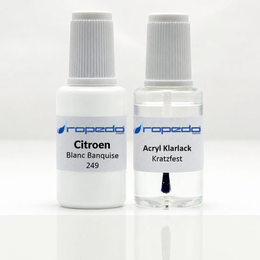 Lackstift-Set für Citroen 249 Blanc Banquise