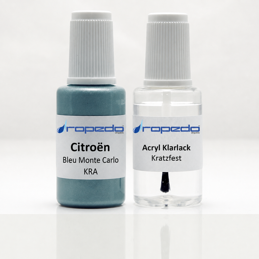 Lackstift-Set für Citroen KRA Bleu Monte Carlo