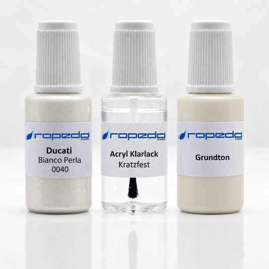 Lackstift-Set für Ducati 0040 Bianco Perla