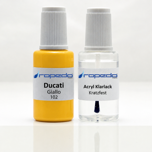 Lackstift-Set für Ducati 102 Giallo