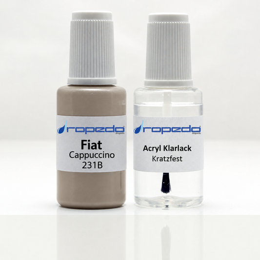 Lackstift-Set für Fiat 231 Beige Cappuccino Moccalatte