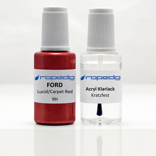 Lackstift-Set für Ford 9H Lucid/Carpet Red