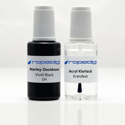 Lackstift-Set für Harley DH Vivid Black