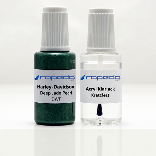 Lackstift-Set für Harley DWF Deep Jade Pearl