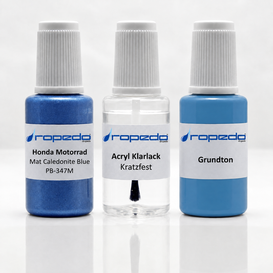Lackstift-Set für Honda PB347M Mat Caledonite Blue