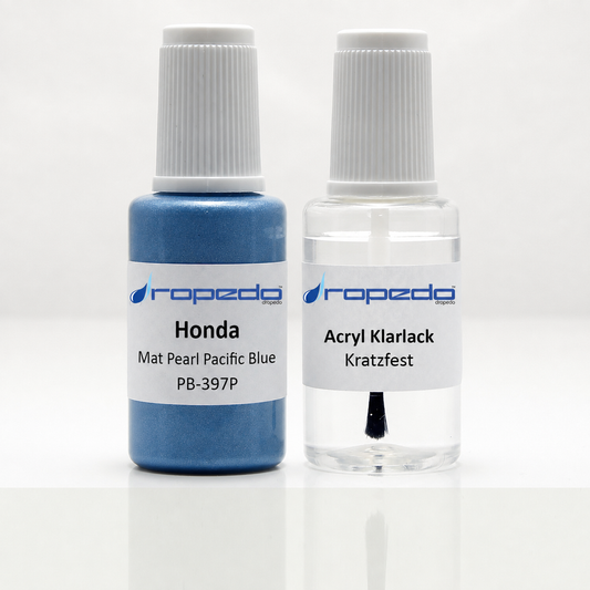 Lackstift-Set für Honda PB397P Mat Pearl Pacific Blue