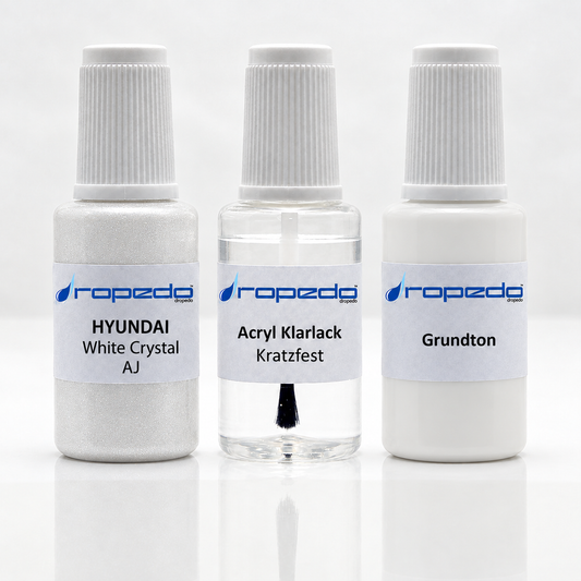 Lackstift-Set für Hyundai AJ White Crystal