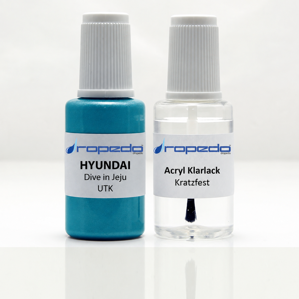 Lackstift-Set mit Klarlack für Hyundai UTK Dive in Jeju