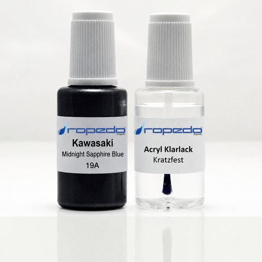 Lackstift-Set für Kawasaki 19A Midnight Sapphire Blue