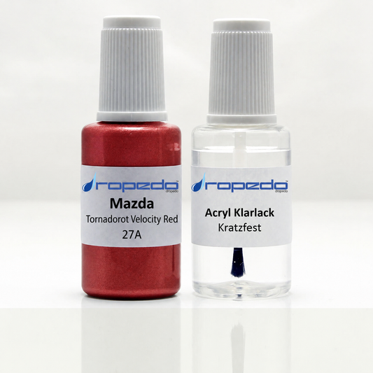 Lackstift-Set für Mazda 27A Tornadorot Velocity Red