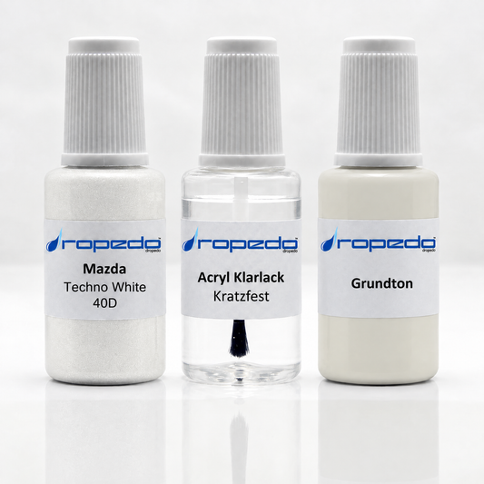 Lackstift-Set für Mazda 40D Techno White
