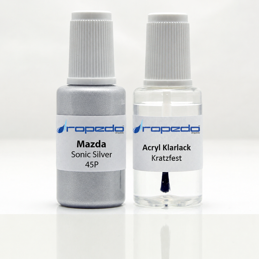 Lackstift-Set für Mazda 45P Sonic Silver