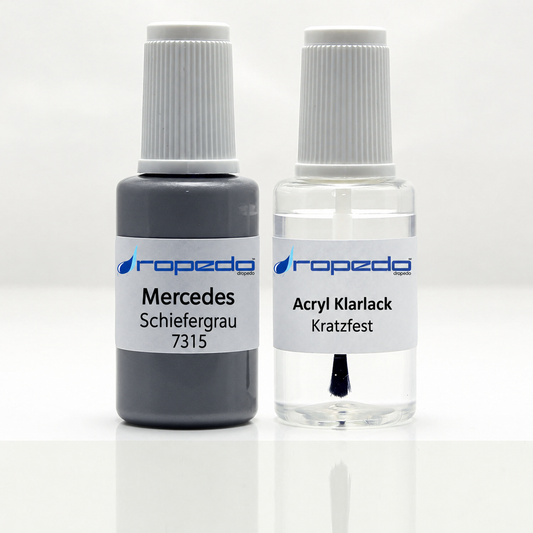 Lackstift-Set für Mercedes 7315 Schiefergrau