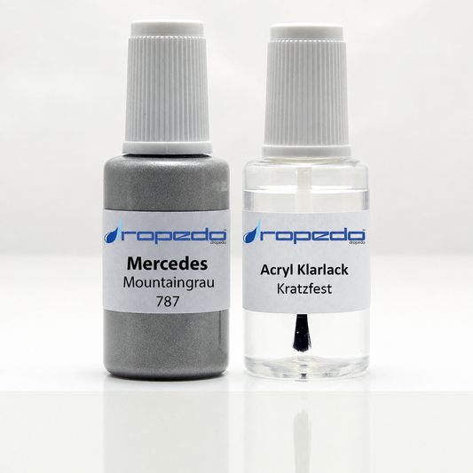 Lackstift-Set für Mercedes 7787 Mountaingrau