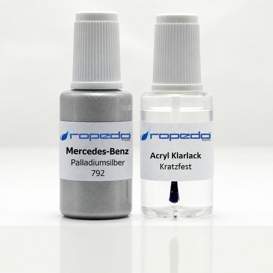 Lackstift-Set für Mercedes 792 Palladiumsilber