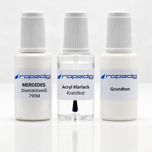 Lackstift-Set für Mercedes 799M Diamantweiß