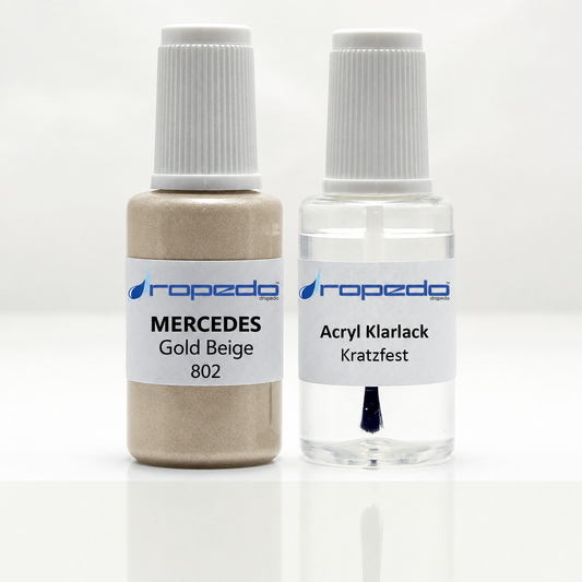 Lackstift-Set für Mercedes 802 Gold Beige