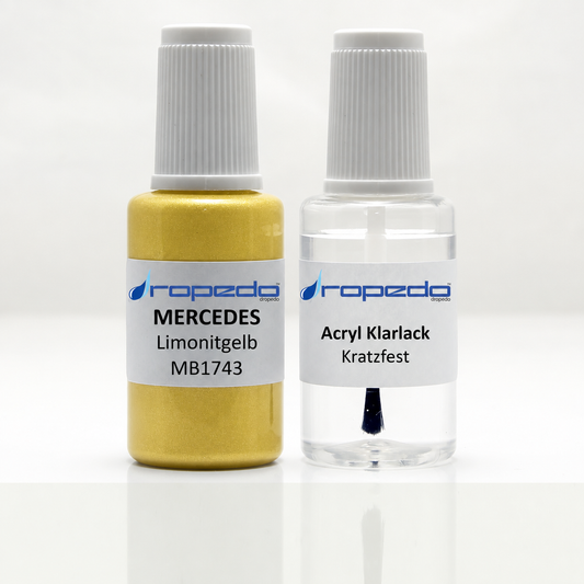 Lackstift-Set für Mercedes MB1743 Limonitgelb