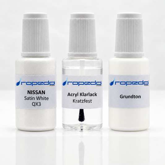 Lackstift-Set für Nissan QX3 Satin White