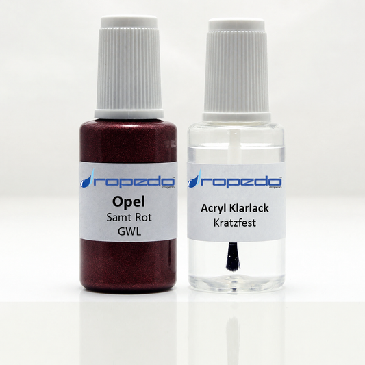 Lackstift-Set für Opel GWL Samt Rot