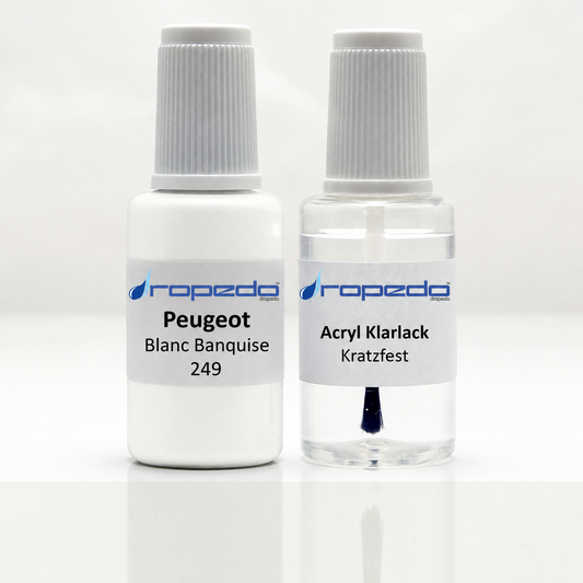 Lackstift-Set für Peugeot 249 Blanc Banquise