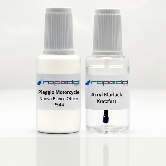 Lackstift-Set für Piaggio P544 Nuovo Bianco Ottico