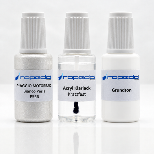 Lackstift-Set für Piaggio P566 Bianco Perla