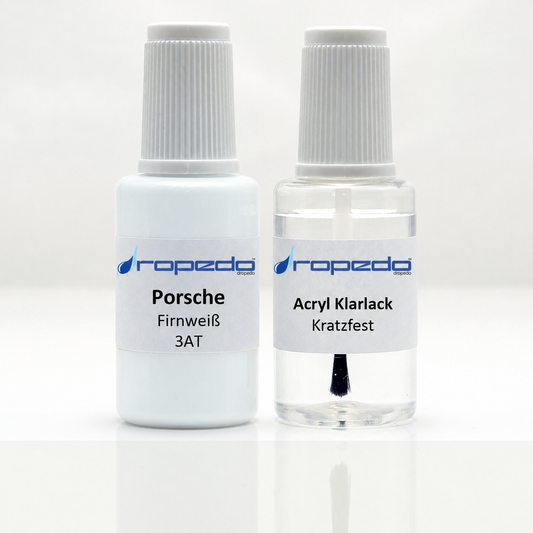 Lackstift-Set für Porsche 3AT Firnweiß