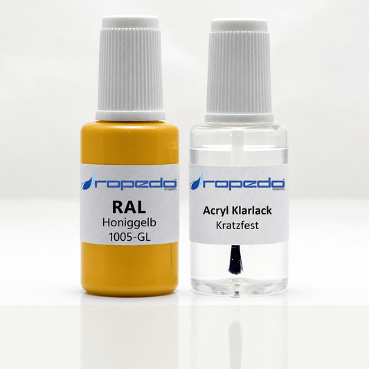 Lackstift-Set für RAL 1005GL Honiggelb