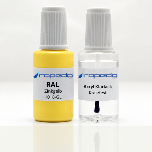 Lackstift-Set für RAL 1018GL Zinkgelb